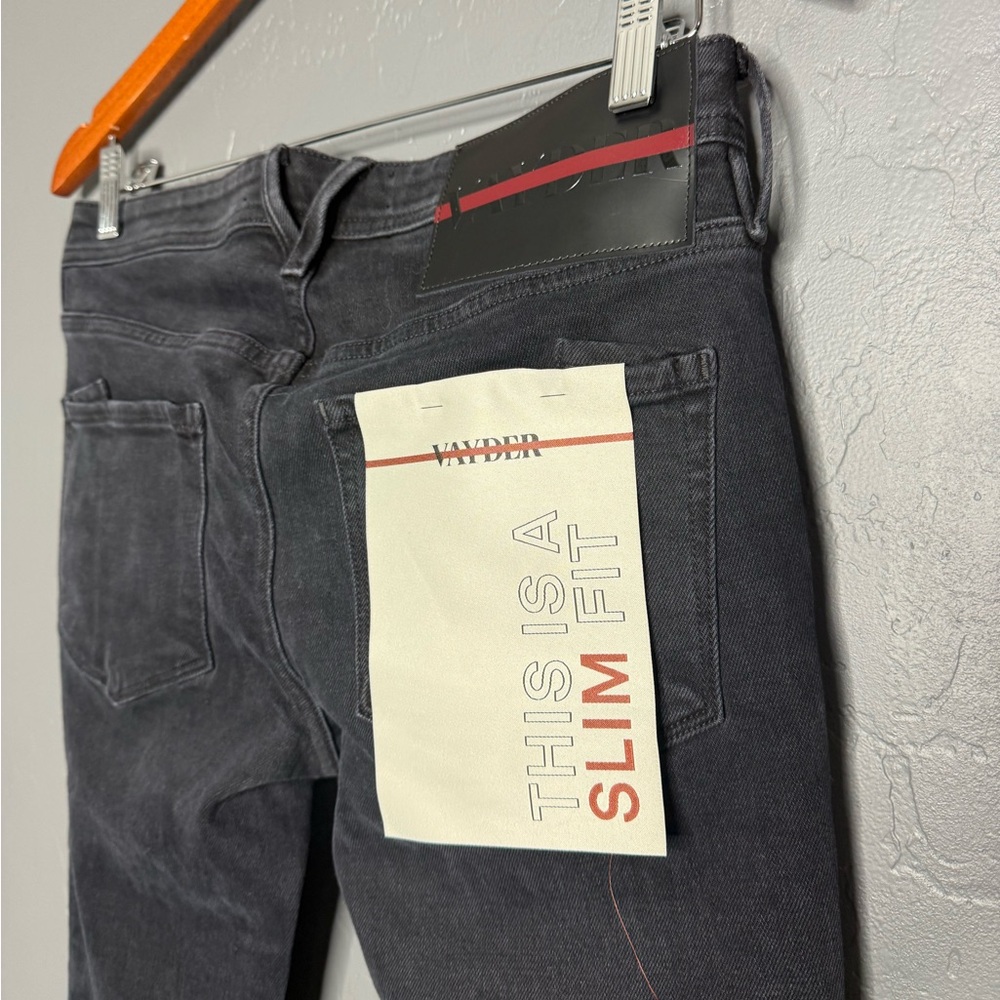 Vayder Slim Damian Black Jeans